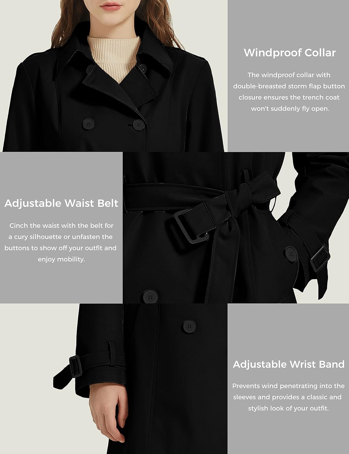 Gabardina Impermeable Mujer Gabardina Impermeable Mujer